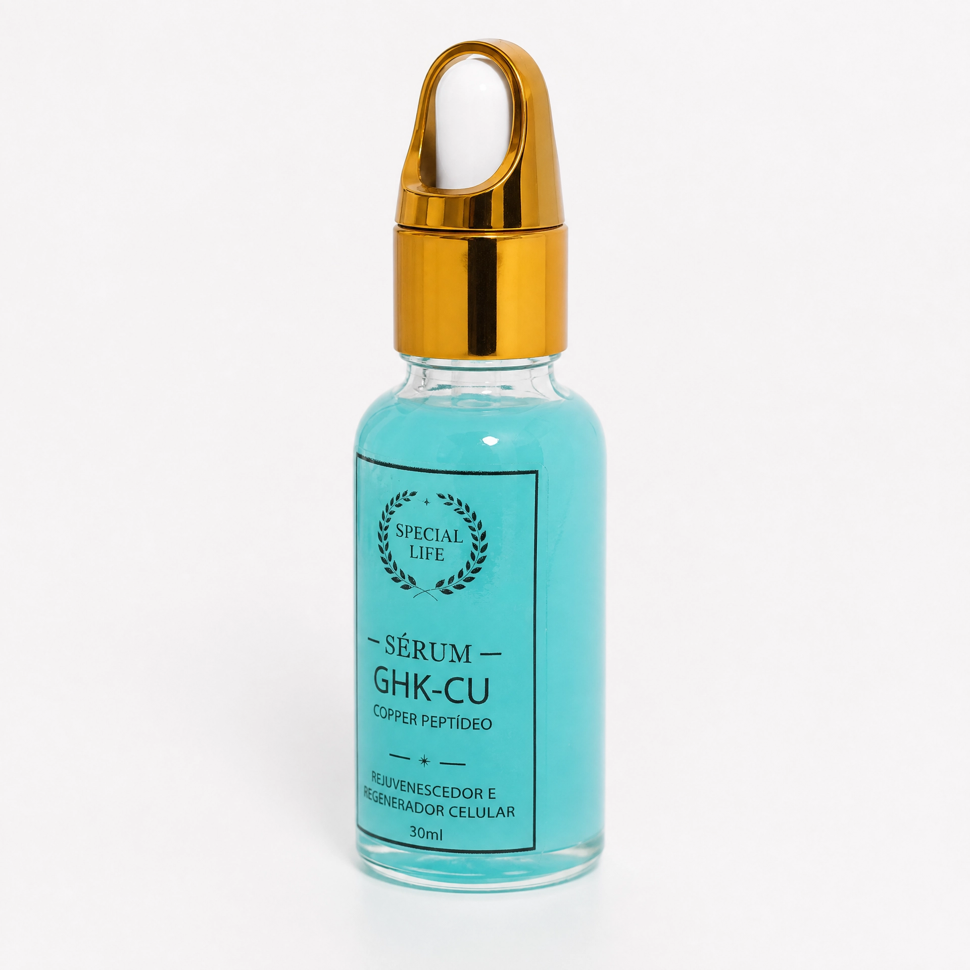 Sérum GHK-CU Copper Peptídeo – Rejuvenescedor e Regenerador Celular | 30ml