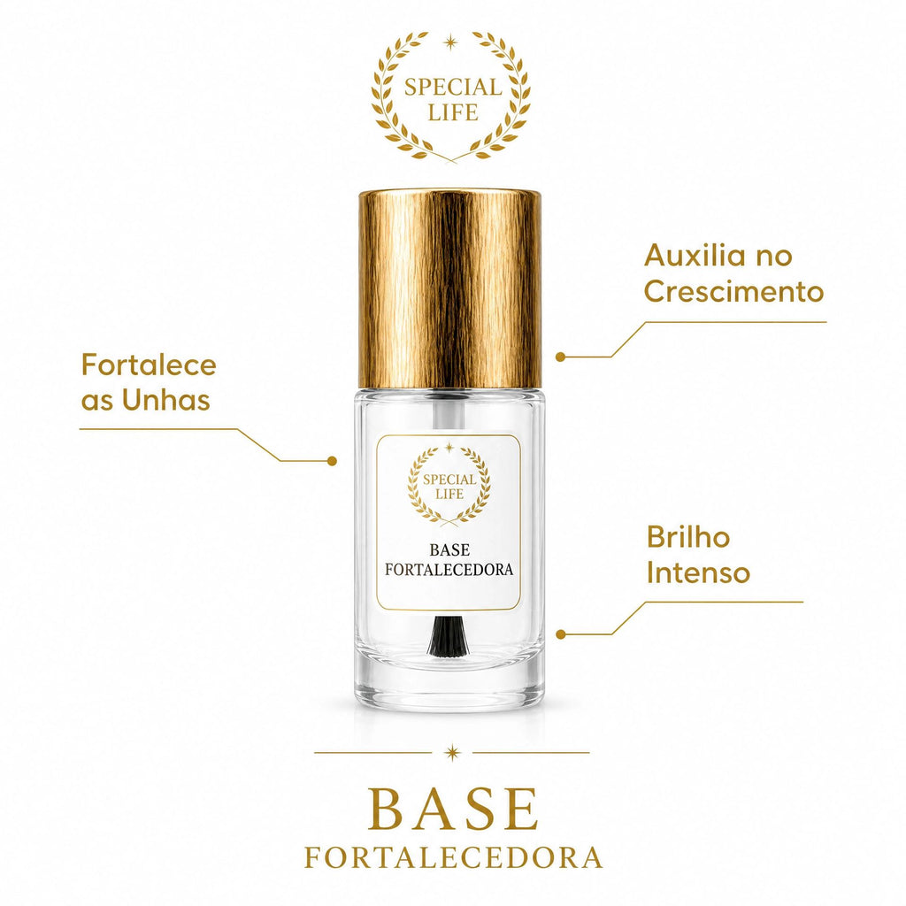 Base Fortalecedora de Unhas | Fortalecimento e Proteção | 12ml