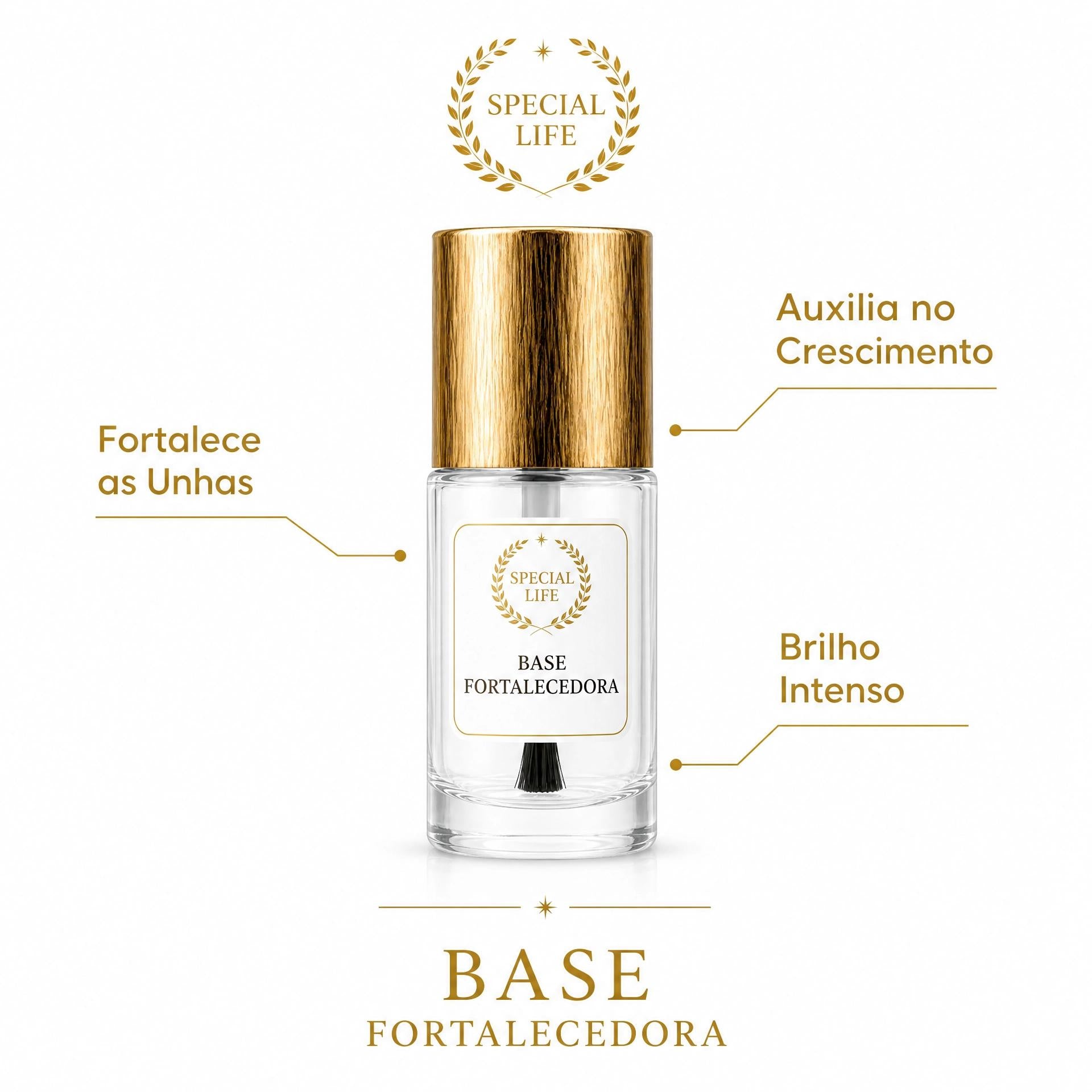 Base Fortalecedora de Unhas | Fortalecimento e Proteção | 12ml