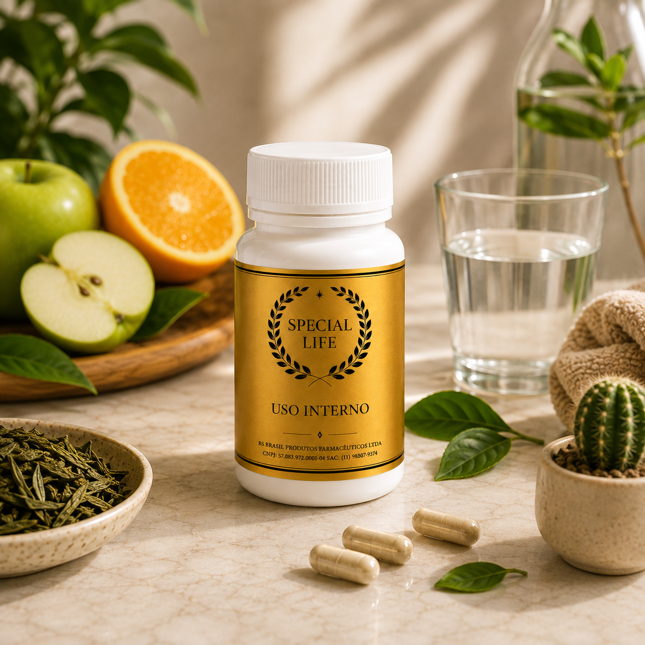 Special Slim 60 Cápsulas – Suplemento para Controle de Peso e Metabolismo | Special Life