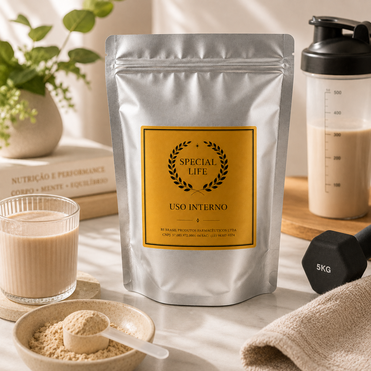Special Protein + Muscle | Proteína, Creatina e Leucina