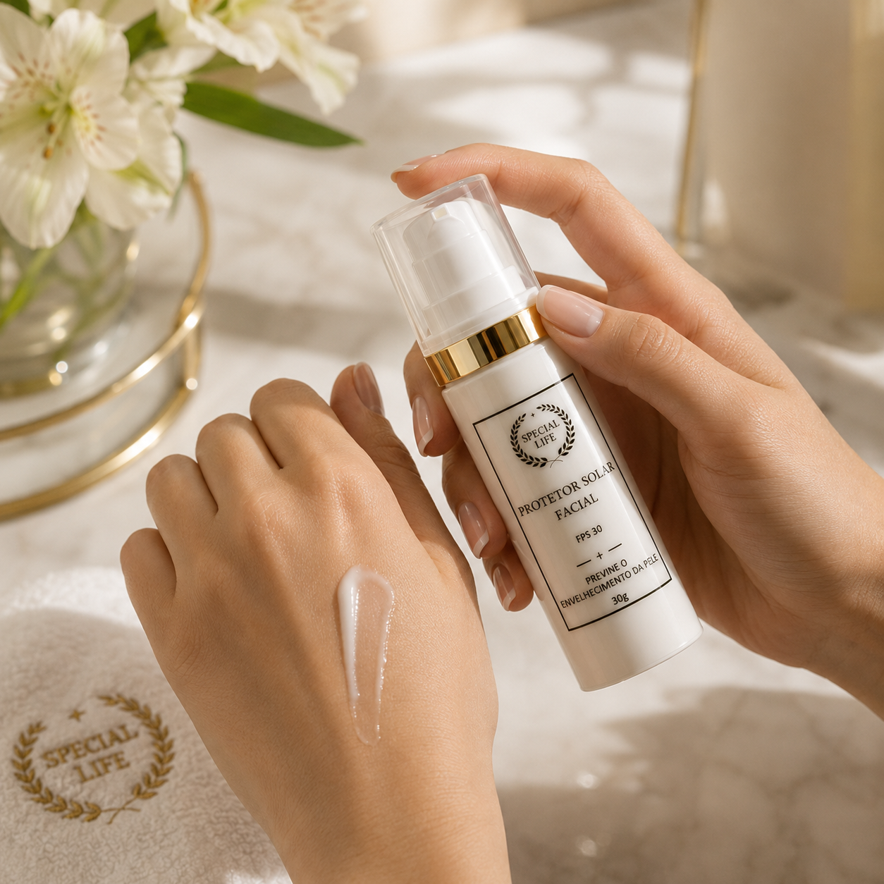 Protetor Solar Facial FPS 30 Special Life 30g | UVA e UVB