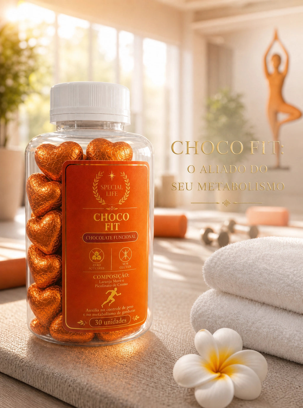 Choco Fit | Chocolate Funcional | 30 Unidades