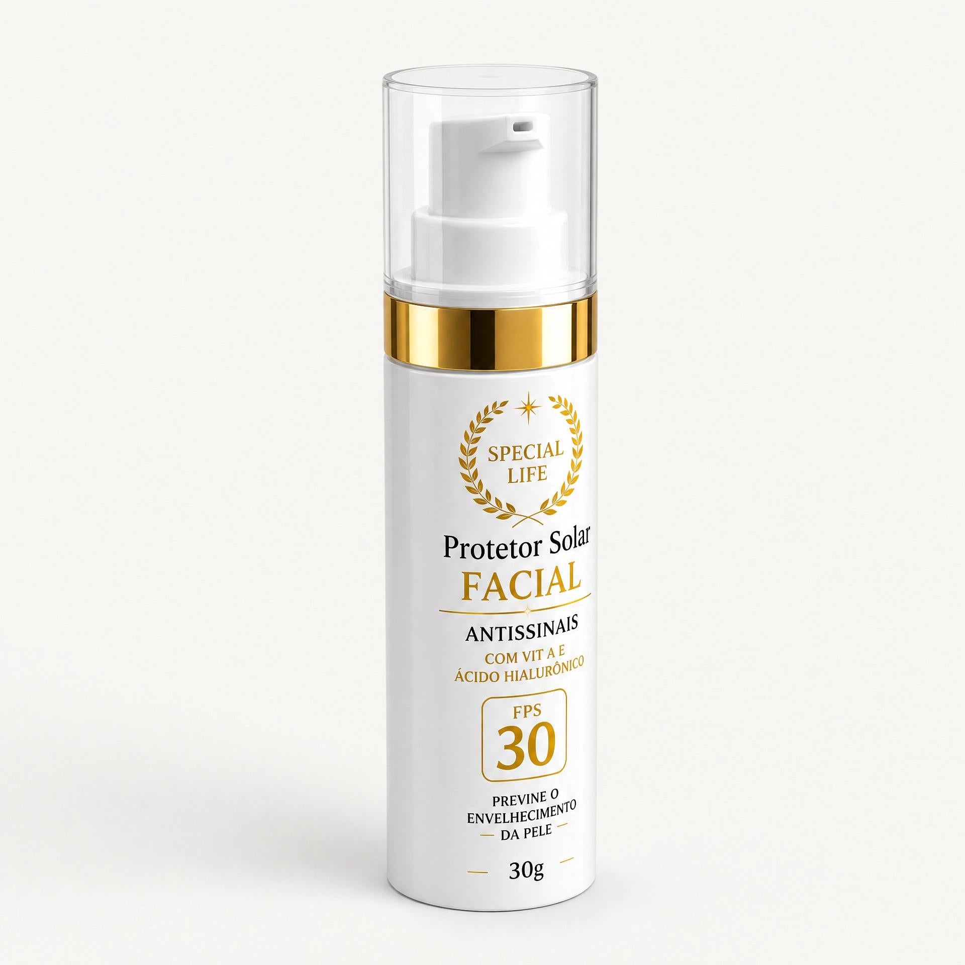 Protetor Solar Facial FPS 30 Proteção UVA UVB