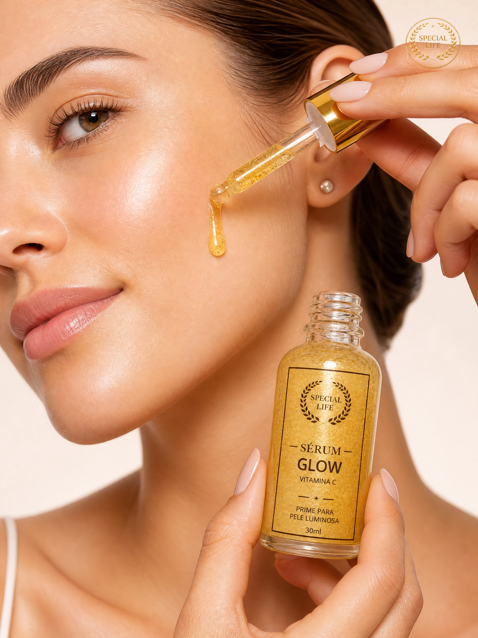 Sérum Glow Vitamina C | Pele Iluminada e Uniforme | 30ml