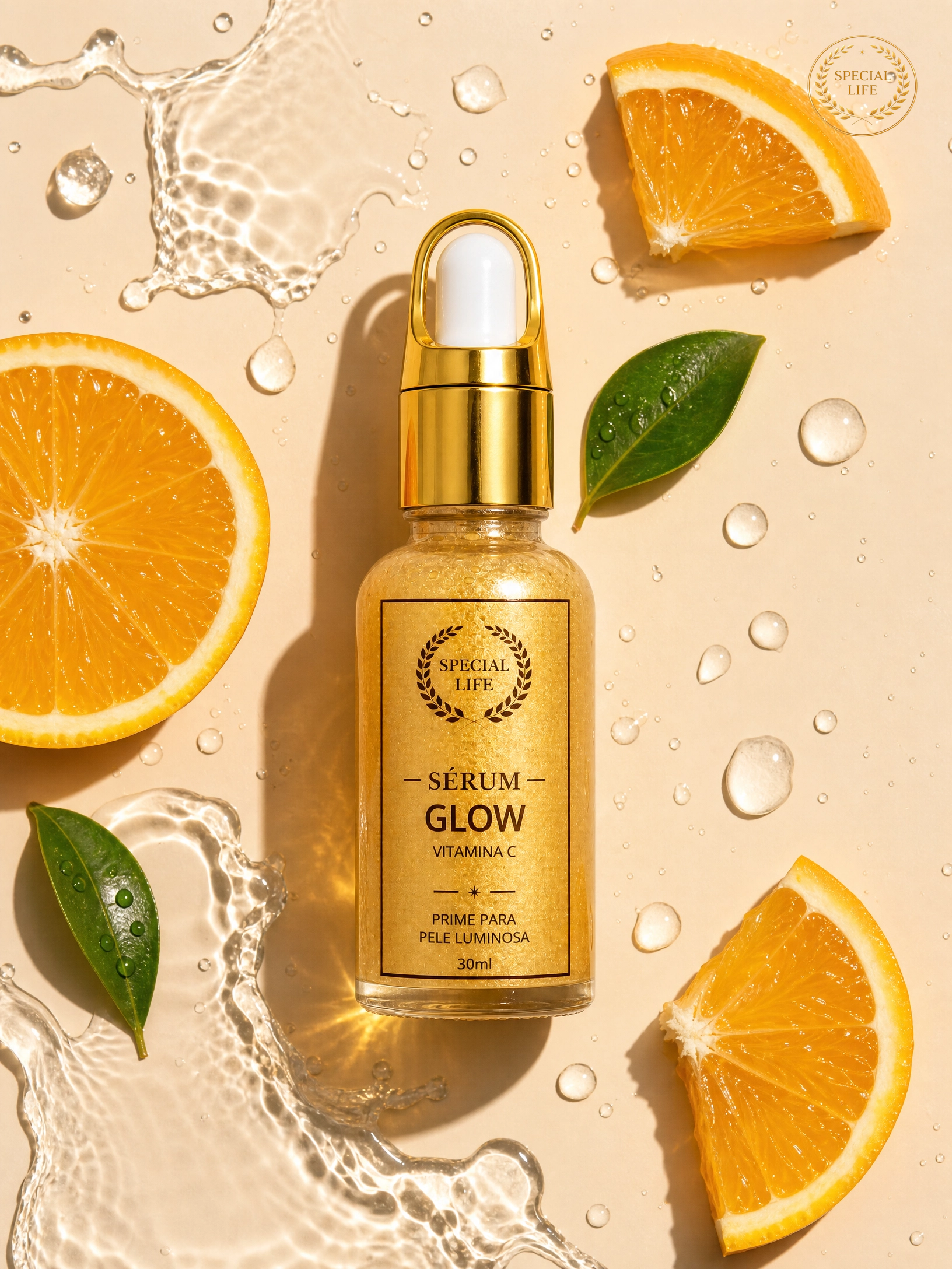 Sérum Glow Vitamina C | Pele Iluminada e Uniforme | 30ml
